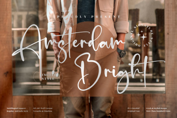 Amsterdam Bright: A Font That Elevates Editorial Design
