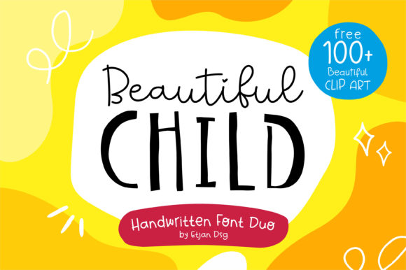 Beautiful Child: A Script Font for Creative Projects