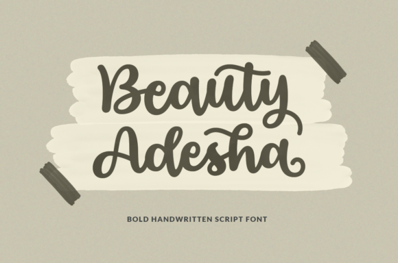 Beauty Adesha: A Font That Elevates Editorial Design