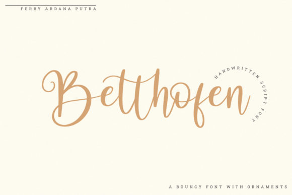 Betthofen: A Romantic Script for Branding Magic