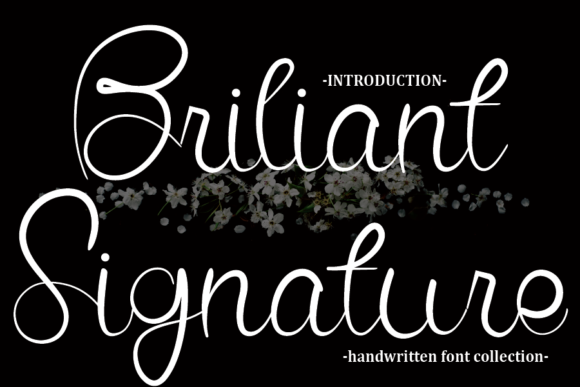 Briliant Signature: A Font for Timeless Editorial Design