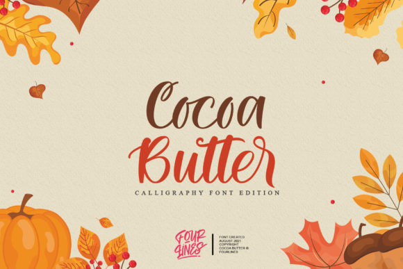 Cocoa Butter: A Playful Script Font for Vibrant Campaigns
