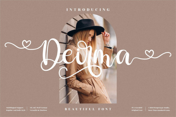 Deirma Font for Captivating Visual Storytelling