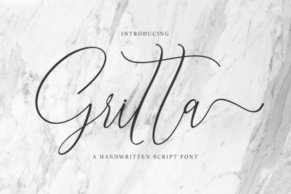 Gritta: A Script Font That Adds Romance to Campaigns