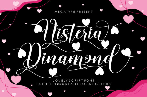 Histeria Dinamond: A Script Font for Web Design and Branding