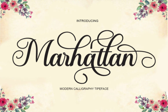 Marhattan: A Font That Adds Romance to Branding
