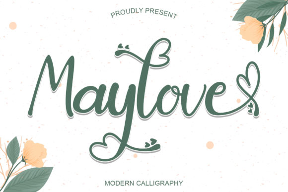 Maylove: A Luxurious Script Font for Digital Design