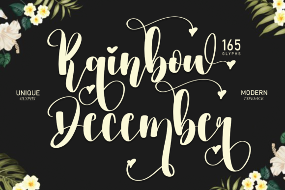 Rainbow December: A Font That Adds Magic to Editorial Design