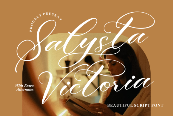 Salysta Victoria: A Script Font for Campaign Creativity