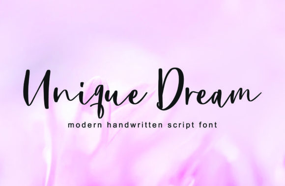 Unique Dream: The Font That Elevates Your Campaigns